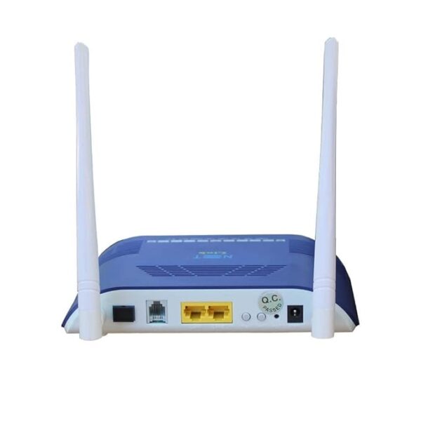 NET Link GPON ONT 1GE+1FE+1POTS+WiFi (HG323RGW), 2.4GHz WiFi Upto 300 Mbps - Compatible for All FTTH PON Broadband Connections - Blue - Image 4