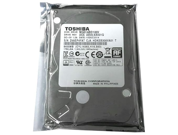 Toshiba 1TB 5400RPM 8MB Cache SATA 3.0Gb/s 2.5 inch PS3/PS4 Hard Drive - 3 Year Warranty - Image 3