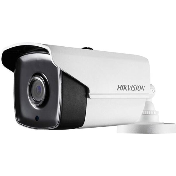 Hikvision 2 MP Smart Hybrid Light Outdoor Bullet Network IP CCTV Camera Built-in Mic. with Day/Night Color Vision, Motion Detection [DS-2CD1023G2-LIU] + USEWELL RJ45, White
