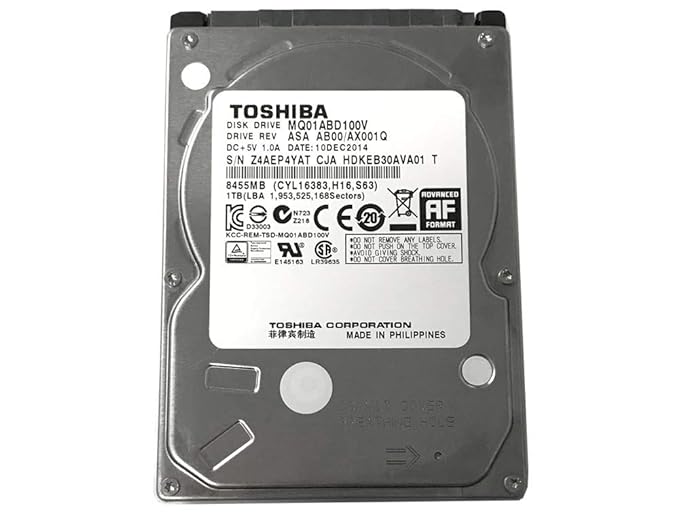 Toshiba 1TB 5400RPM 8MB Cache SATA 3.0Gb/s 2.5 inch PS3/PS4 Hard Drive - 3 Year Warranty - Image 4