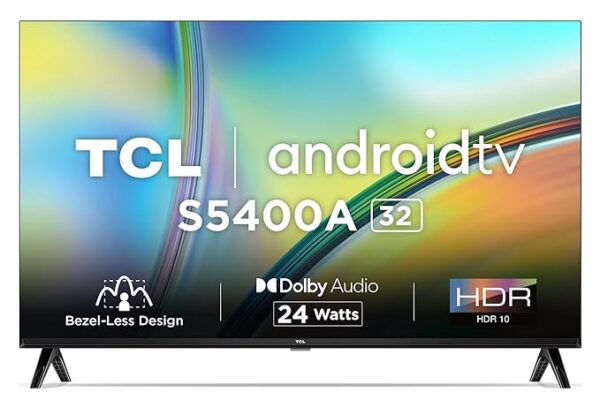TCL 80.04 cm (32 inches) Bezel-Less S Series HD Ready Smart Android LED TV 32S5400A (Black) - Image 10