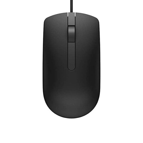 Dell MS116 Wired Optical Mouse, 1000DPI, LED Tracking, Scrolling Wheel, Plug and Play - Image 2