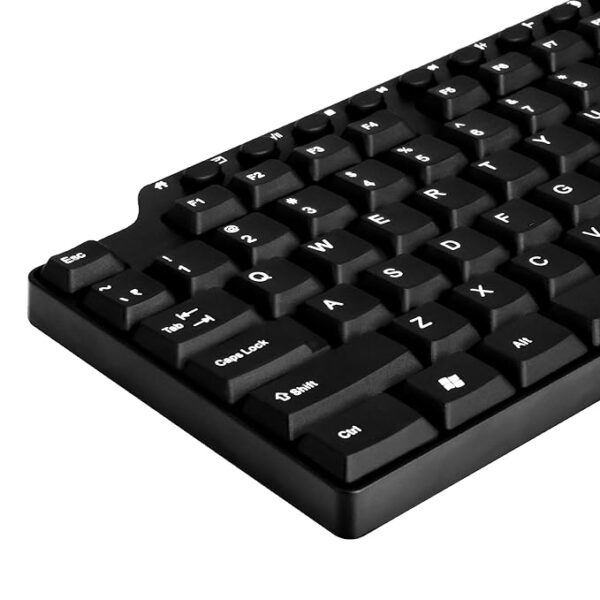 Zebronics ZEB-KM2100 Multimedia USB Keyboard Comes with 114 Keys Including 12 Dedicated Multimedia Keys & with Rupee Key - Image 3