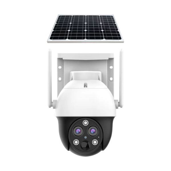 3MP 4G Solar Dual Lens Mini PT Camera 6746-B