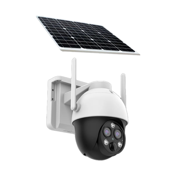 3MP 4G Solar Dual Lens Mini PT Camera 6746-B - Image 2